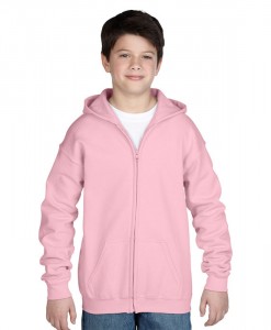 Reklámajándék-Gyerek cipzáros kapucnis pulóver